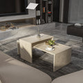 Set of 2 Coffee Tables | Travertine Living Room Table